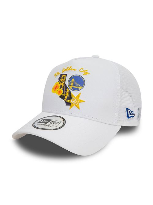 NBA TEAM LOGO TRUCKER GOLWAR  WHI NEW ERA | 60503447/WHITE